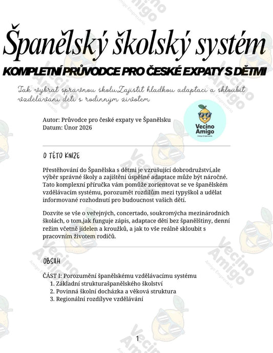 Španělský školský systém pro české expaty – Kompletní průvodce