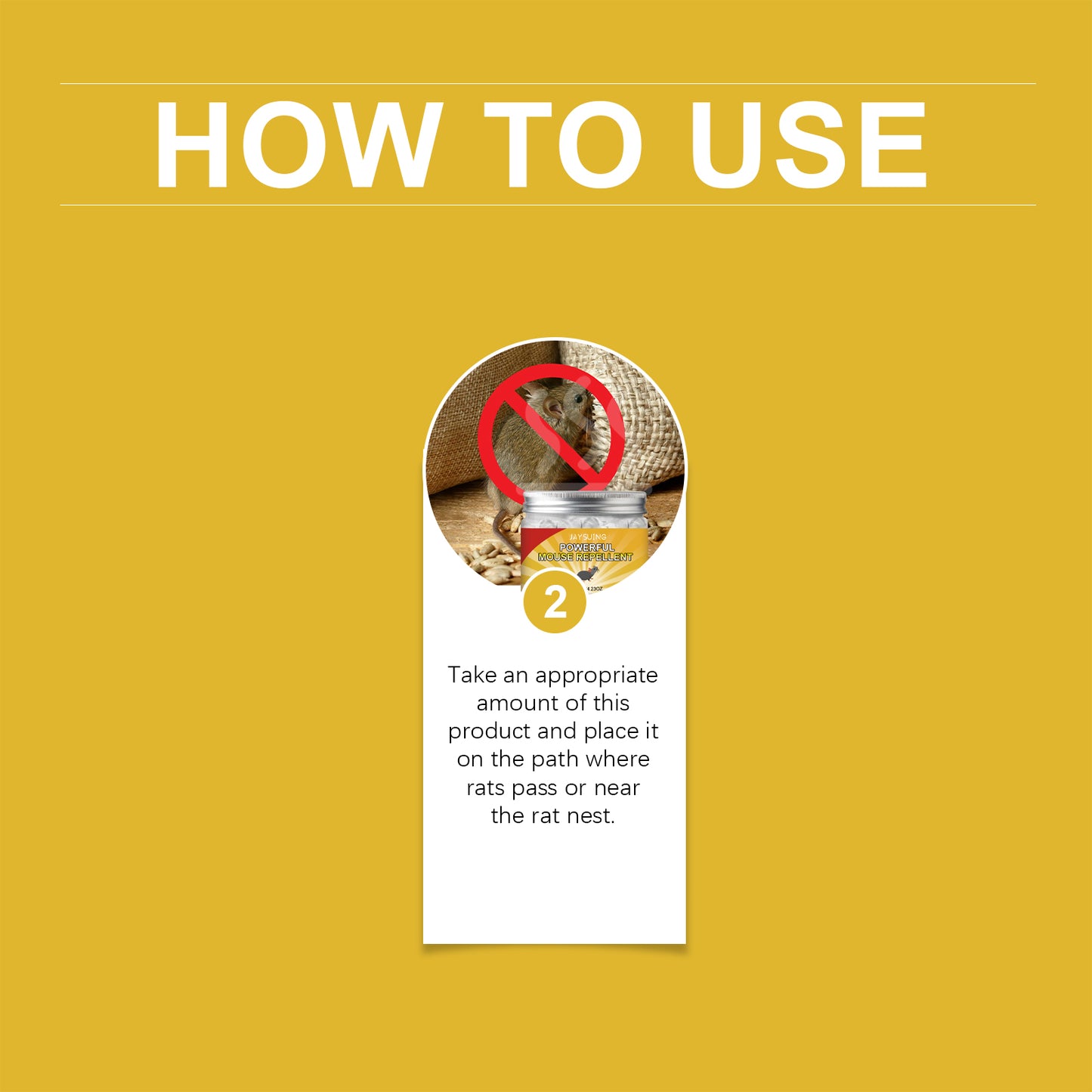 Jaysuing Rat Repellent Paste Household Outdoor Rat Repellent Rat Repelling And Tracking Outdoor Rat Repellent