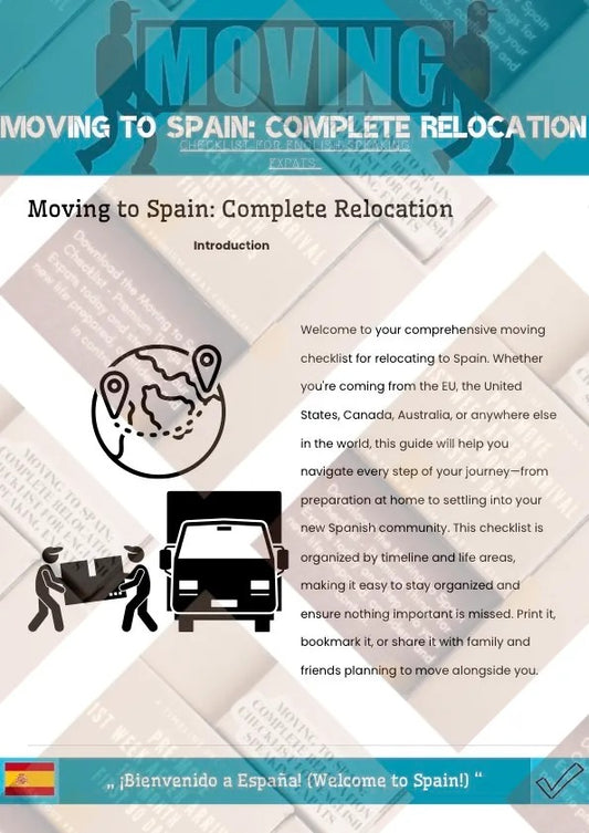 Moving to Spain: Complete Relocation Checklist