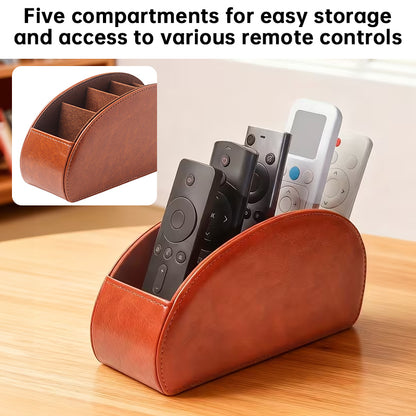 Copy of 5-Slot Remote Control Holder Box - Desktop Organizer for TV, Media Player, Heater & Game Controllers