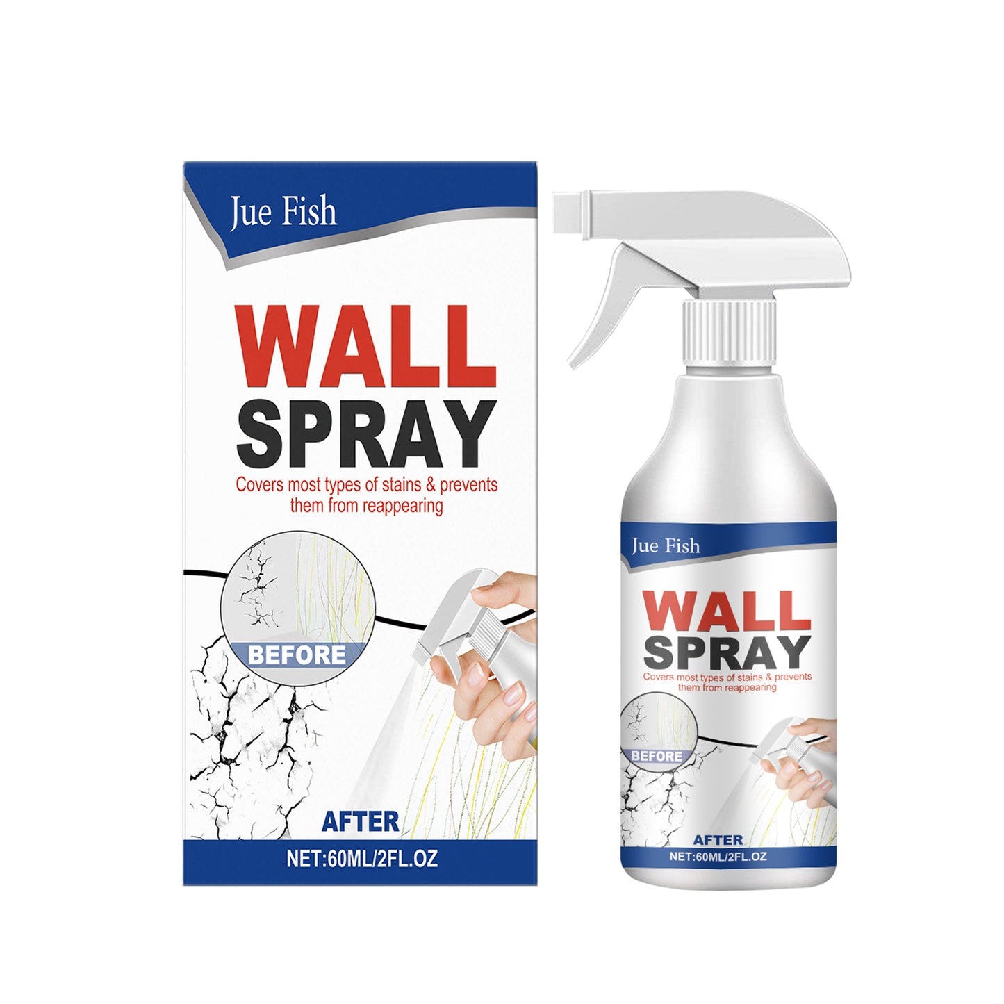 Wall Spray Paint, Repair Household Cover Stains, Wall Fall Off Indoor Renovation Straight Paint