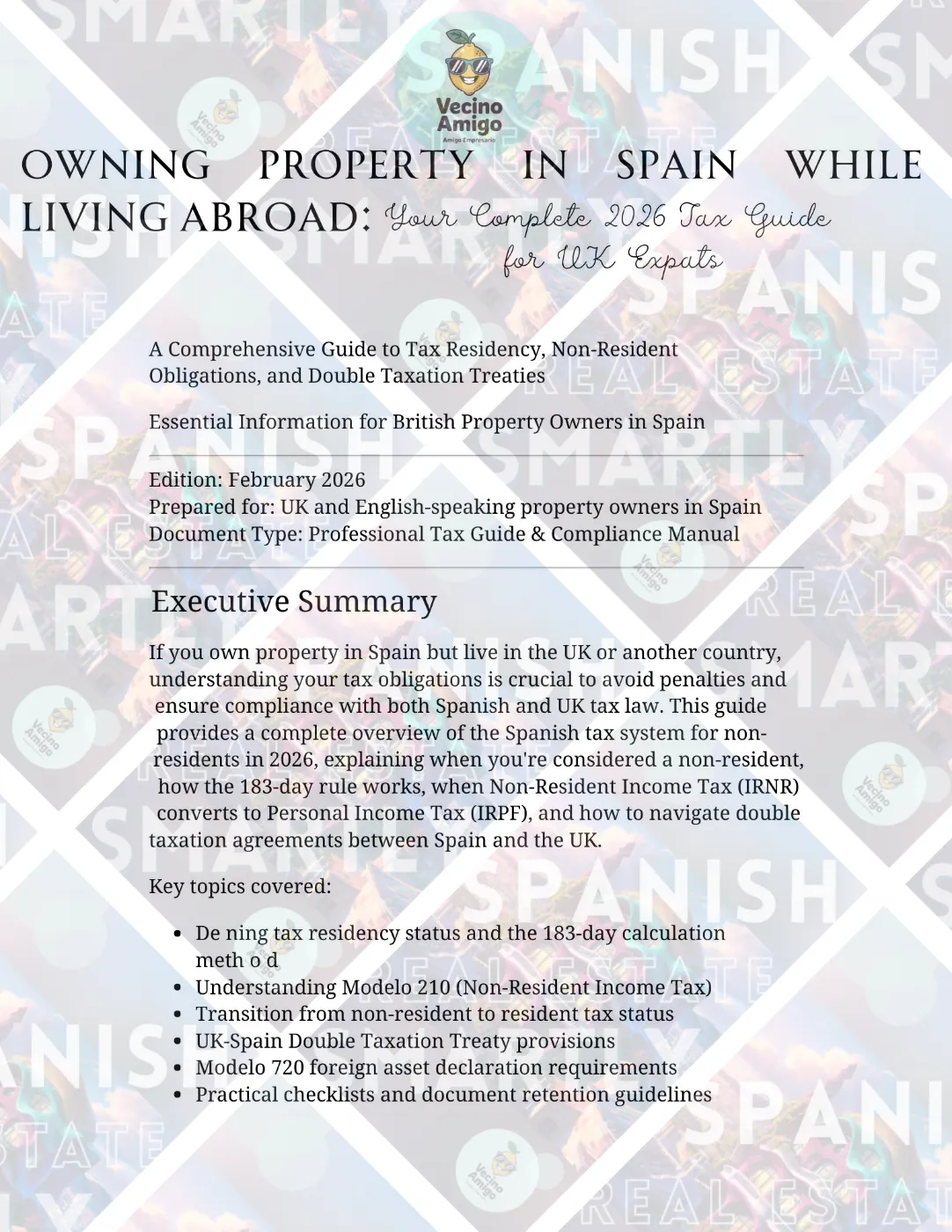 Spanish real estate SMARTLY