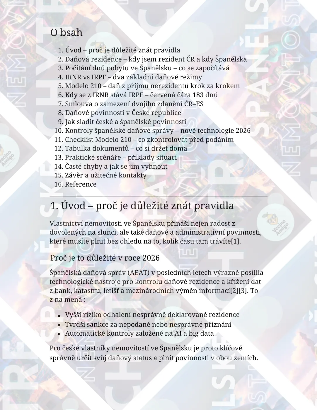 Španělská nemovitost CHYTŘE