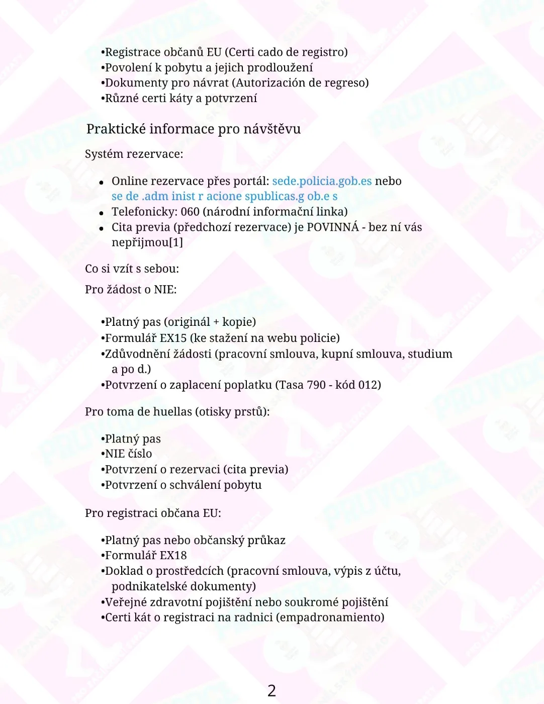 Průvodce španělskými úřady pro začínající expaty