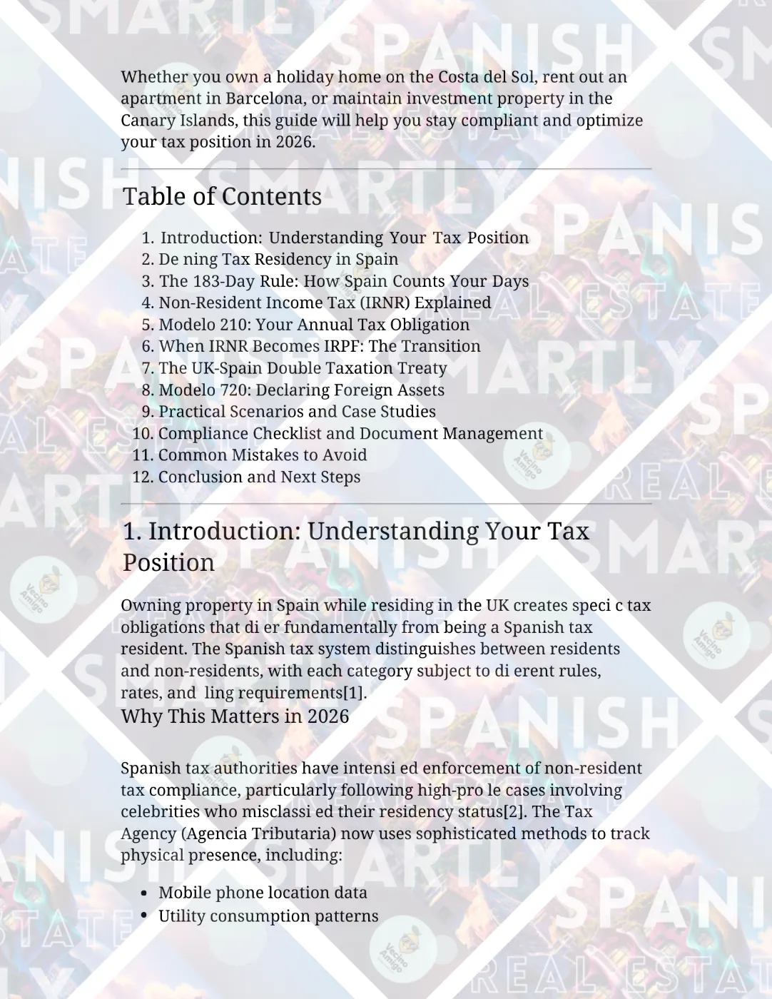 Spanish real estate SMARTLY