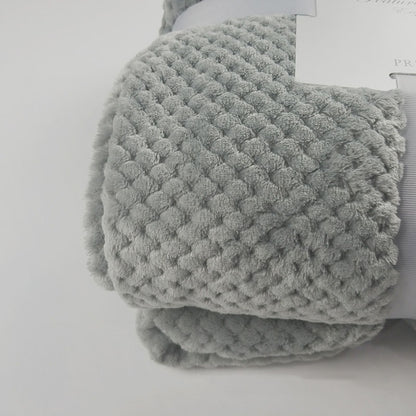 Super Soft Fleece Blanket Adult Flannel Aircraft Sofa Office Sherpa Blanket Towel Travel Portable Car Travel Cover Throw Blanket