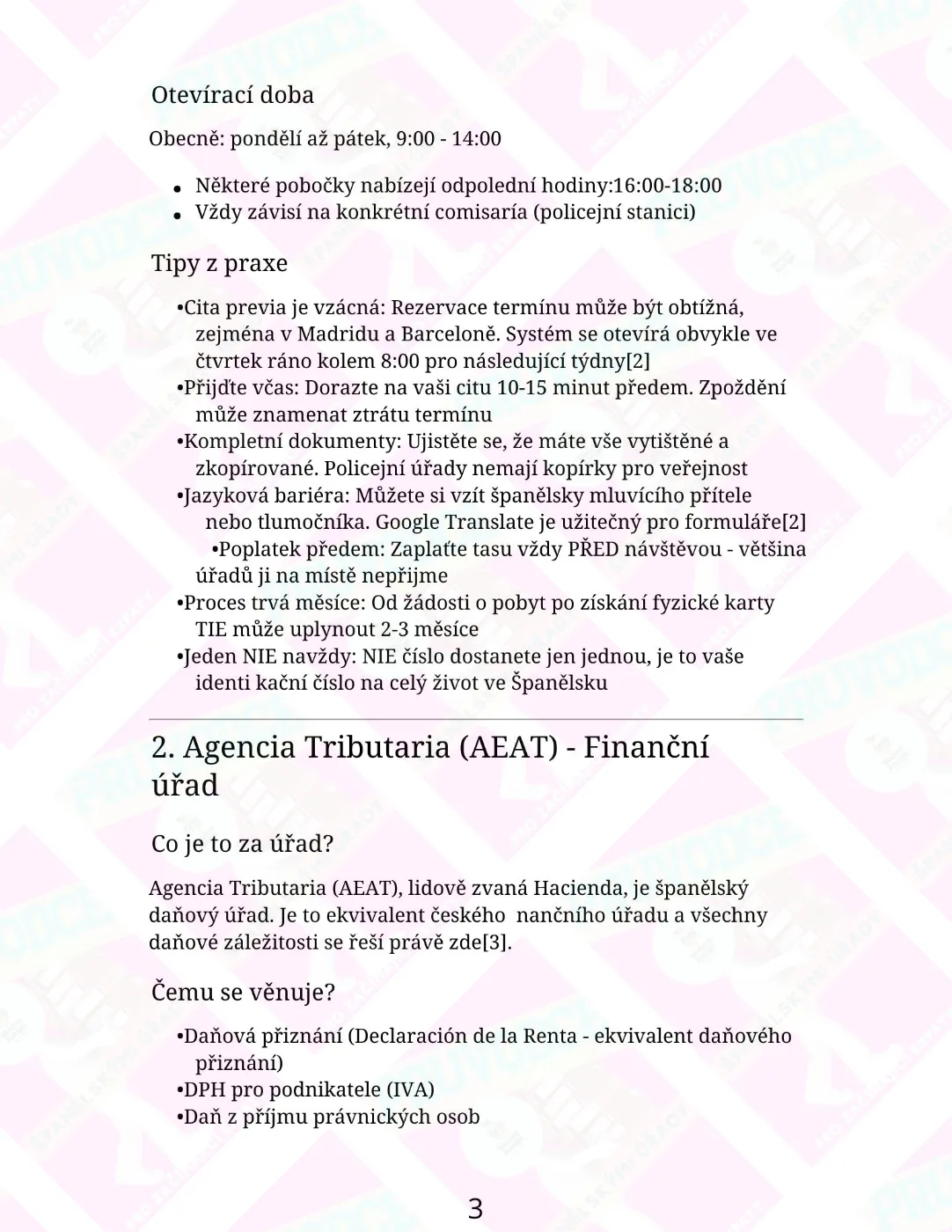 Průvodce španělskými úřady pro začínající expaty