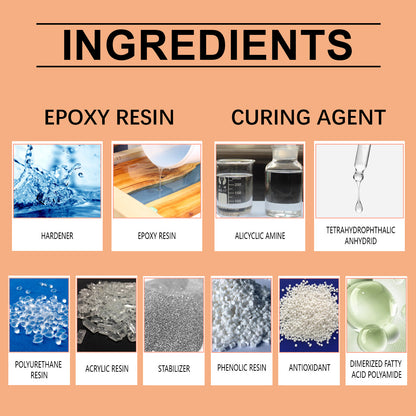 Dowmoo Clear Epoxy Set Curing Adhesive Clear Quick Drying Adhesive Jewelry Making Craft Art