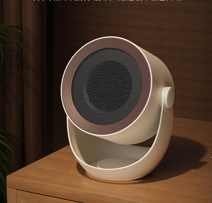 Desktop quick heating heater, small two speed warm air blower, household small sun, office electric heating, heating machine