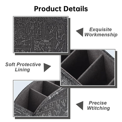 Copy of 5-Slot Remote Control Holder Box - Desktop Organizer for TV, Media Player, Heater & Game Controllers