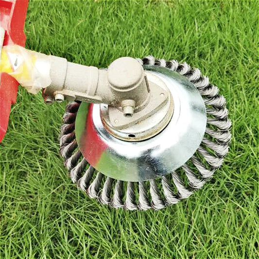 150mm/200mm Steel Wire Trimmer Head Grass Brush Cutter Dust Removal Weeding Plate for Lawnmower